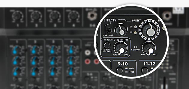 L1202FX 12-Channel Mixer With Effects