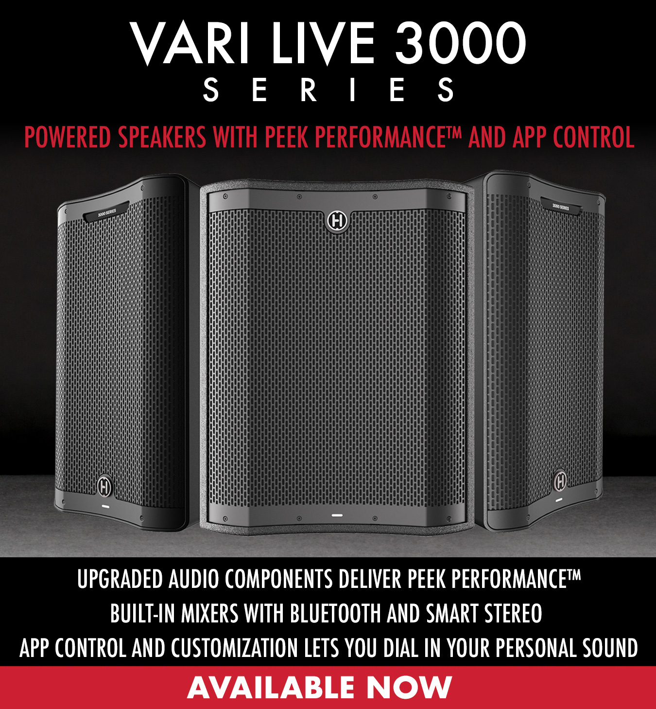 Harbinger LIVE V3000 Series