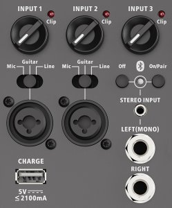 Harbinger VARI Rentals VR412 powered speaker inputs